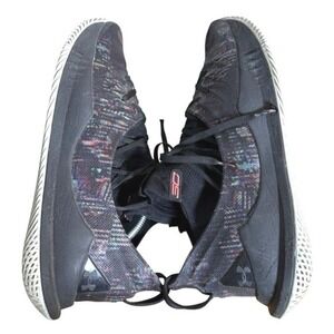 Under Armour Curry 5 Tokyo Mens 12.5 Pre-Owned Basketball Shoe Black 3020657-005